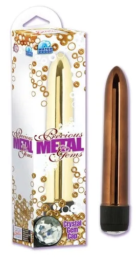 Precious Metal Gems 675 Inches Bronze CalExotics Dildos