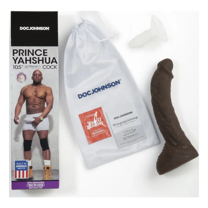 Prince Yahshua VacULock Compatible Suction Cup Choc Signature Cocks Dildos