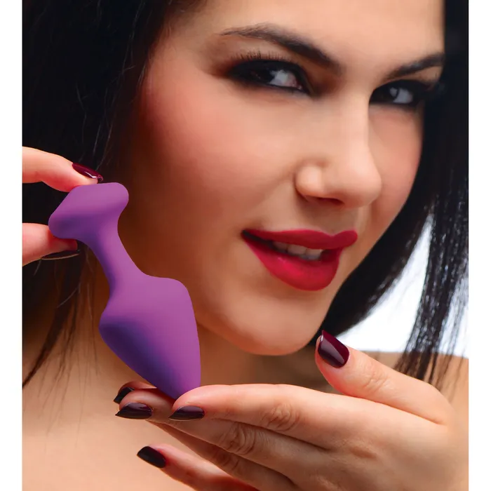 Purple Pleasures 3 Piece Silicone Anal Plugs | Frisky Anal