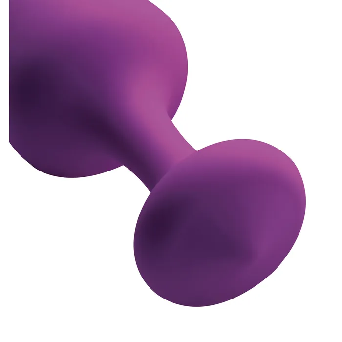 Purple Pleasures 3 Piece Silicone Anal Plugs | Frisky Anal