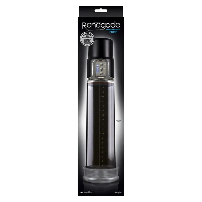 Renegade Powerhouse Pump Rechargeable | NS Novelties Male Sex Toys