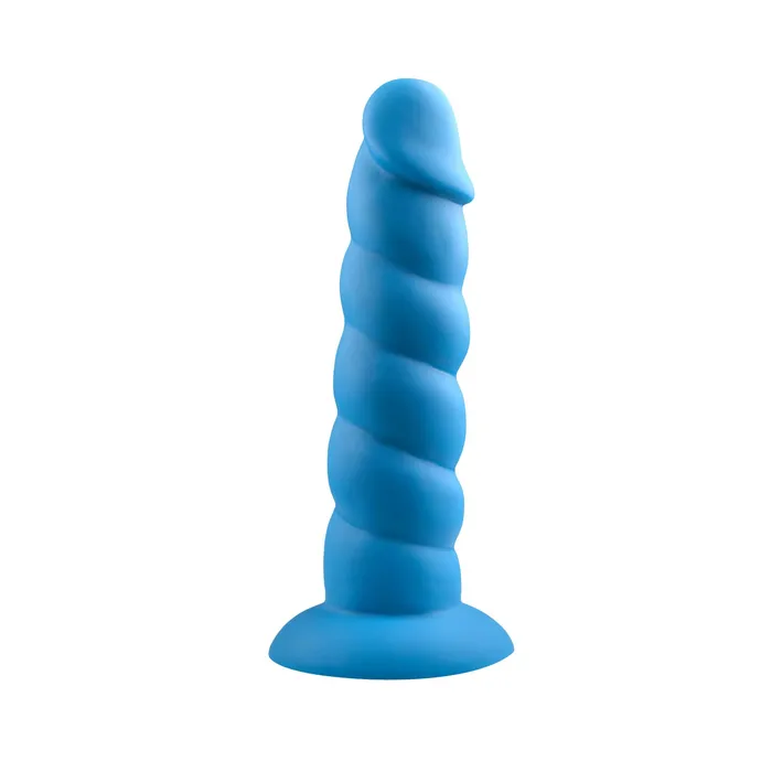 Rock Candy SugaDaddy 7 Inch Dong Blue Dildos