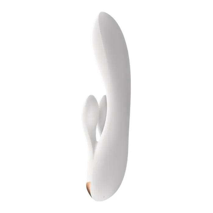 Satisfyer Double Flex App Rabbit Vibrator White | Satisfyer Vibrators