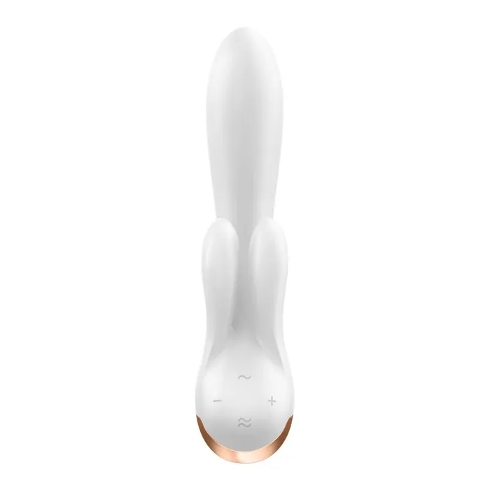 Satisfyer Double Flex App Rabbit Vibrator White | Satisfyer Vibrators