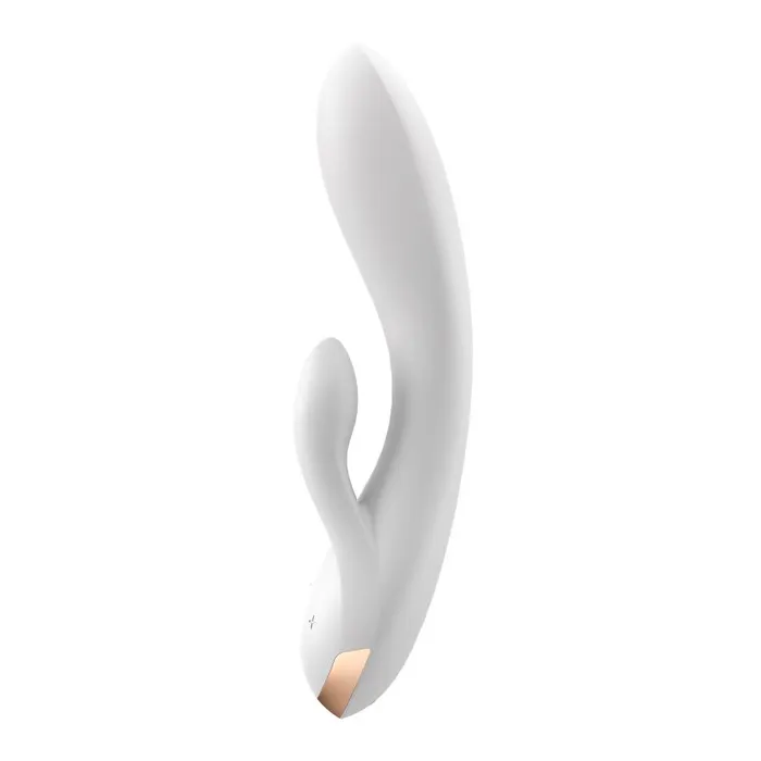 Satisfyer Double Flex App Rabbit Vibrator White | Satisfyer Vibrators