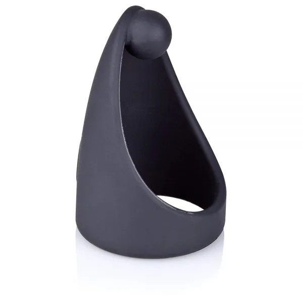 Screaming O Male Sex Toys | Screaming O SwingO Sling Silicone Penis Ring - Black