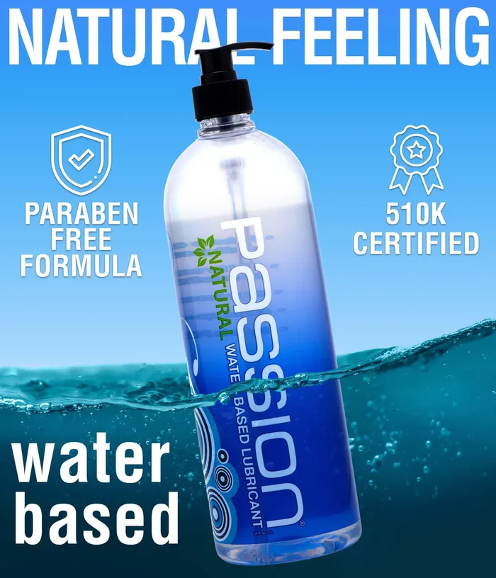 Sexual Health & Wellbeing | Passion Natural Water-Based Lubricant - Passion Lubricants