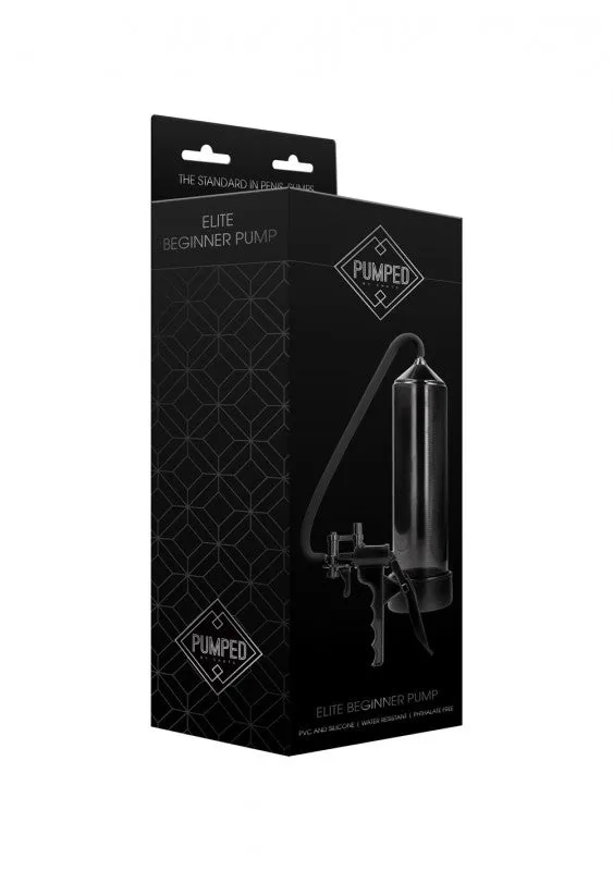 Shots Pumped Anal Elite Beginner Pump Black