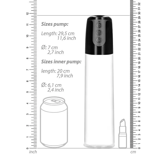 Shots Toys Pumped Automatic Cyber Pump | Male Sex Toys