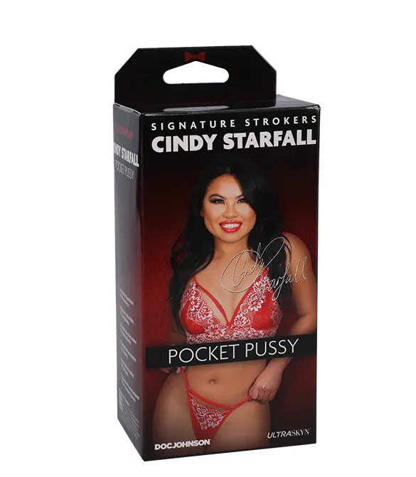 Signature Strokers Cindy Starfall ULTRASKYN Pocket Pussy Doc Johnson Male Sex Toys