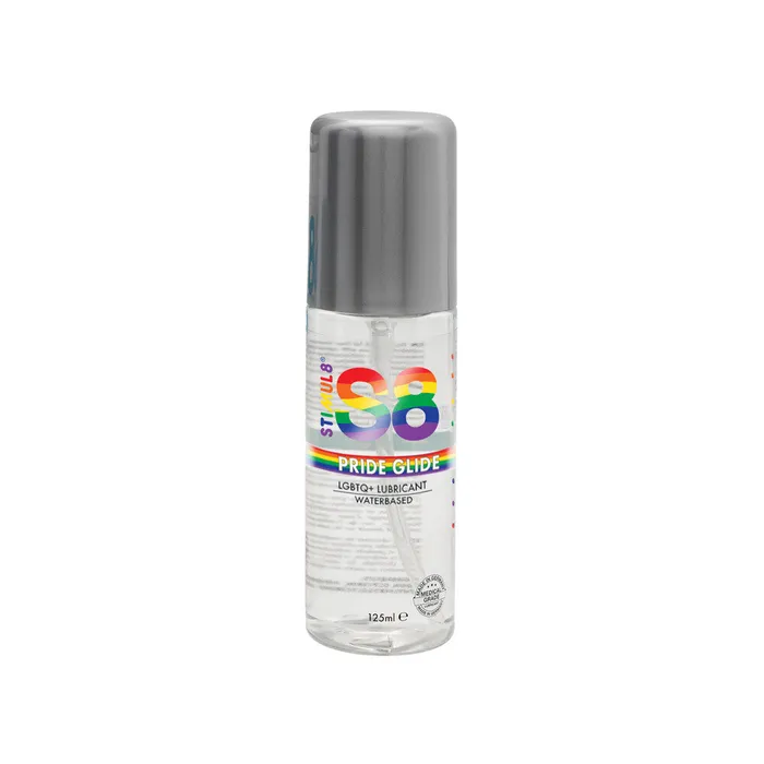 Stimul8 S8 Pride Glide Water Based Lubricant 125ml Lubricants