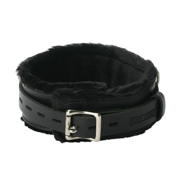 Strict Leather Premium Fur Lined Locking Collar | Strict Leather Restraints