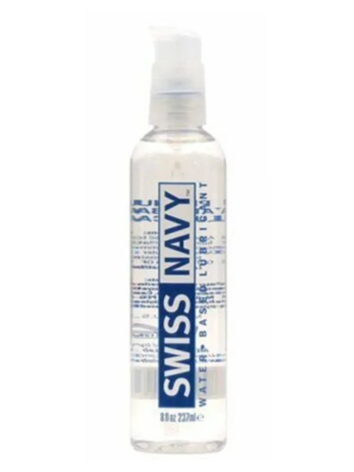 Swiss Navy Lubricants Swiss Navy Water Based Lubricant 8oz 237ml