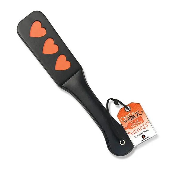 The 9s Orange Is The New Black Slap Paddle Hearts Icon Brands Anal