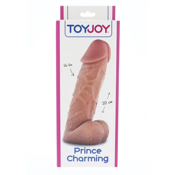 Toy Joy Sex Toys ToyJoy Prince Charming Life Like 20cm Dildo | Dildos