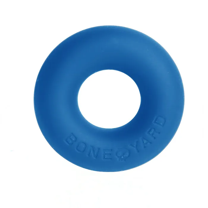 Ultimate Silicone Cock Ring Blue Boneyard Male Sex Toys