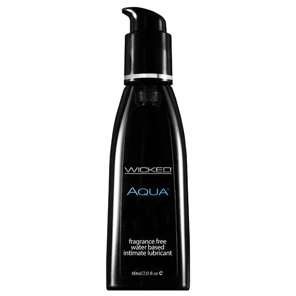 Wicked Aqua - Water Based Lubricant - 60 ml (2 oz) Bottle | Wicked Lubricants