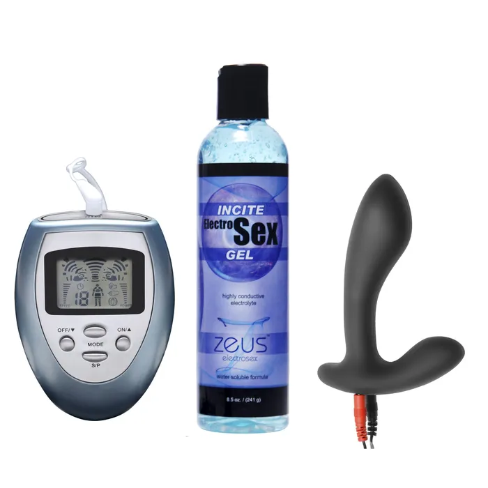 Zeus Electrosex Anal Electrify Your Prostate Silicone Estim Kit