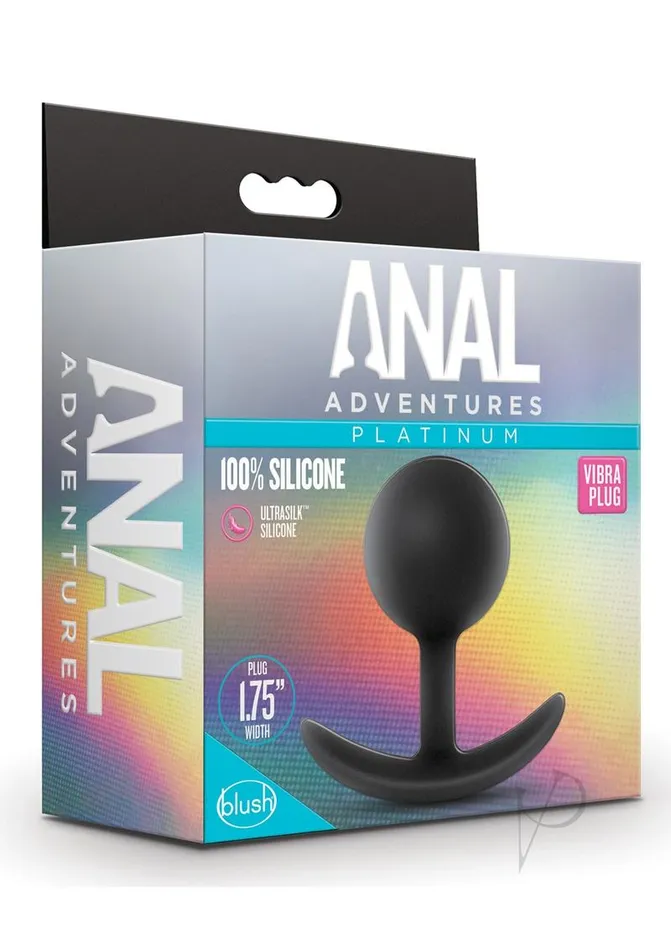 Anal Blush Novelties Anal Adventure Platinum Vibra Plug