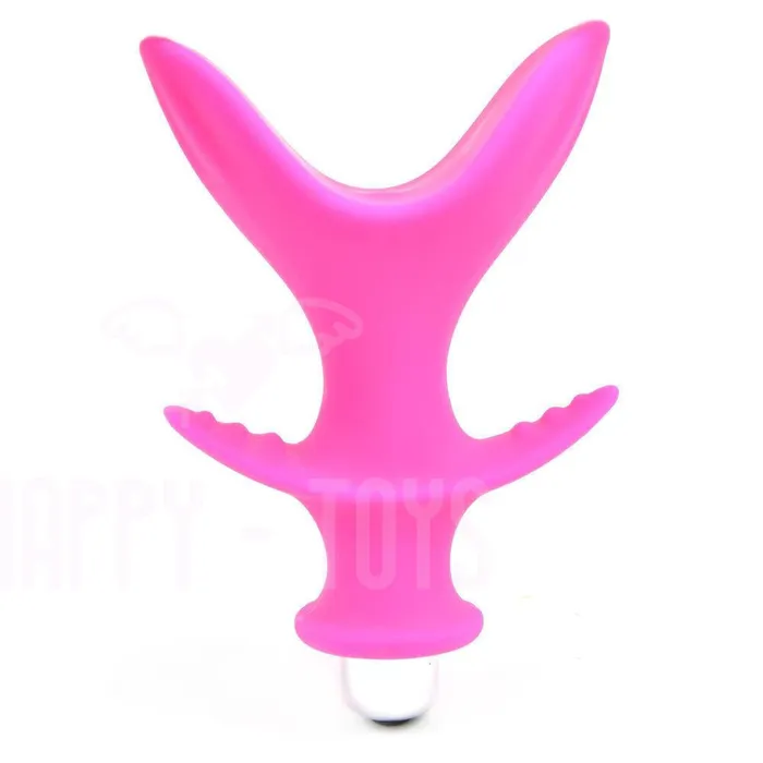 Anal | Happy-Toys Vibrating Butt Plug Ass Anchor Expanding Dilating Anal Dildo Gay Adult Sex Toy