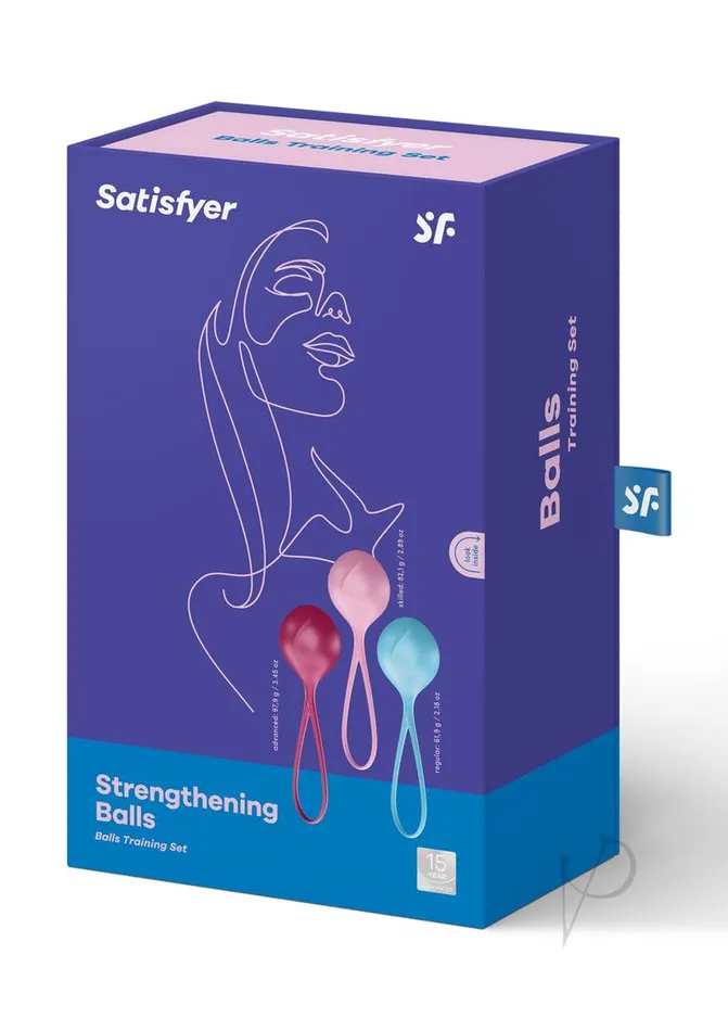 Anal | Satisfyer Satisfyer Balls Co3 Single Set Of 3 Female Stimulator