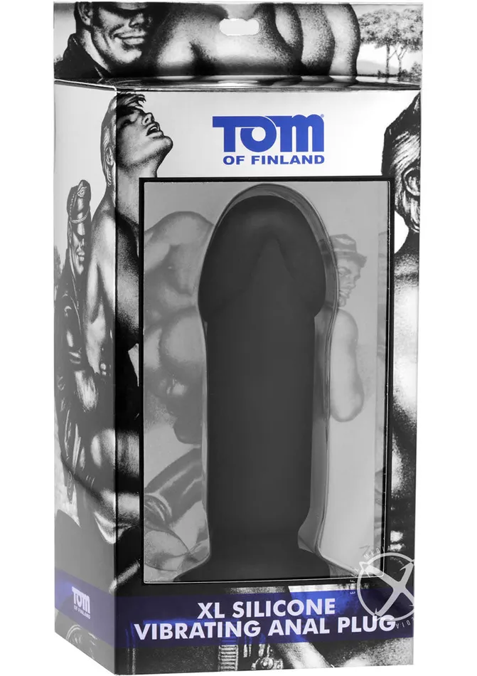 Anal Xr Llc Tof Large Vibrating Plug Black