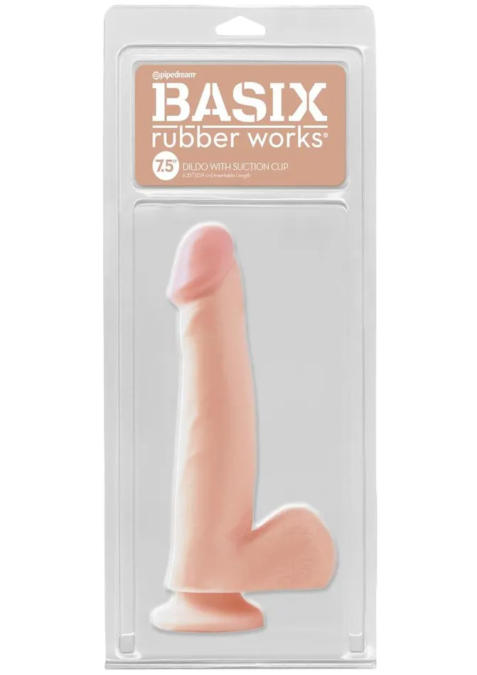 Basix Rubber Works Dildos | Basix Rubber Works Dong with Suction Cup