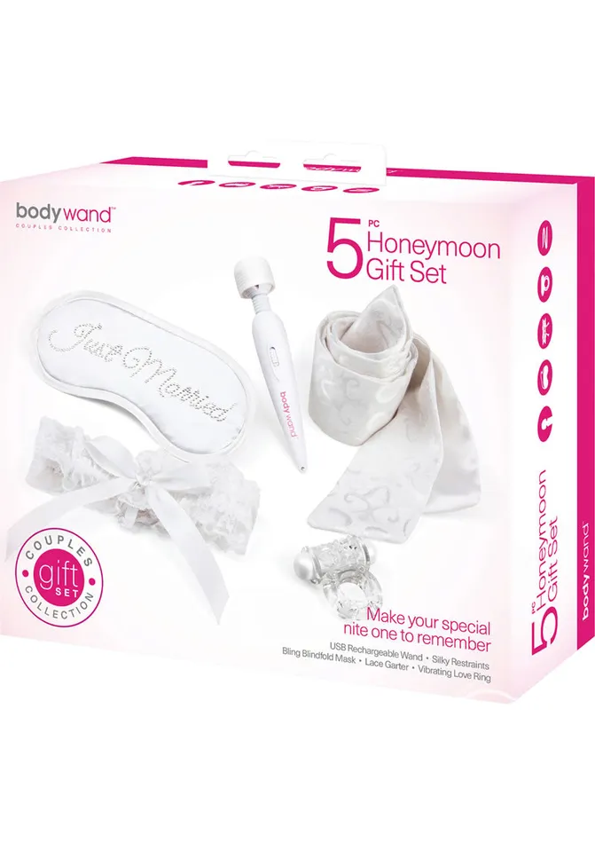 Bodywand Honeymoon 5Pc Gift Set Bodywand Anal