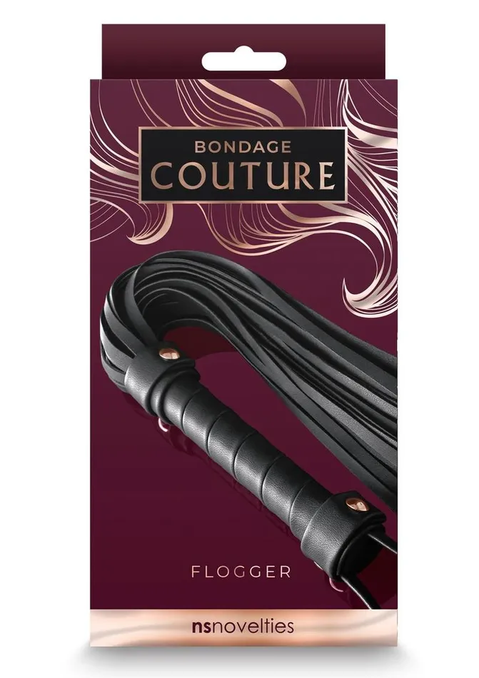 Bondage Couture Restraints | Bondage Couture Pu Leather Flogger