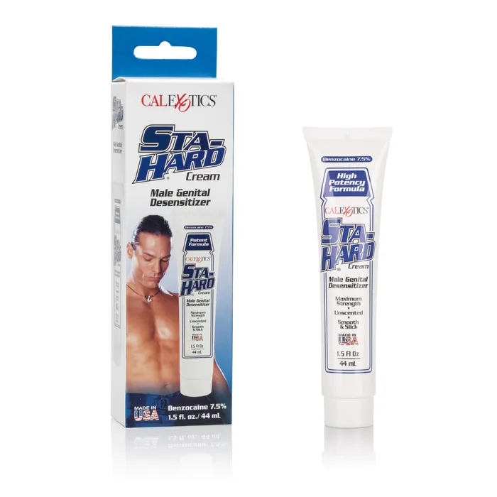 CalExotics Dildos | Sta-Hard Cream - 2 Fl. Oz. - Boxed