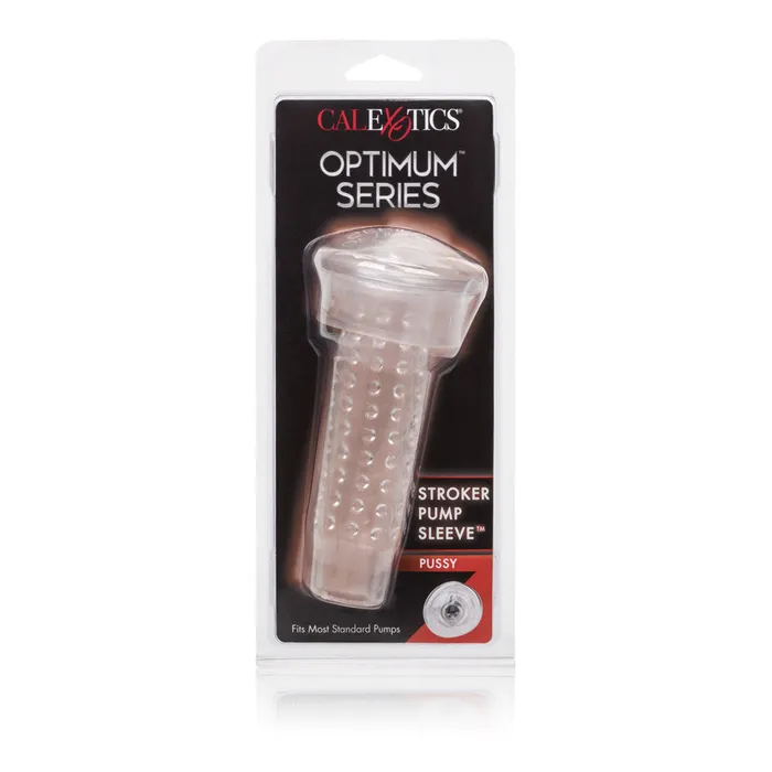 CalExotics Male Sex Toys Optimum Series Stroker Pump Sleeve Pussy