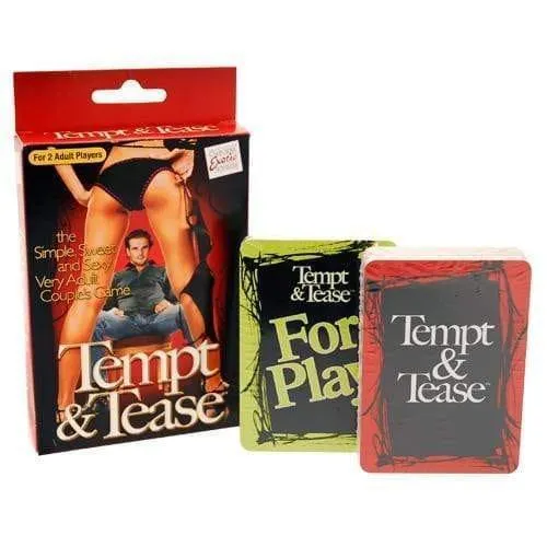 California Exotic Games Tempt And Tease Game