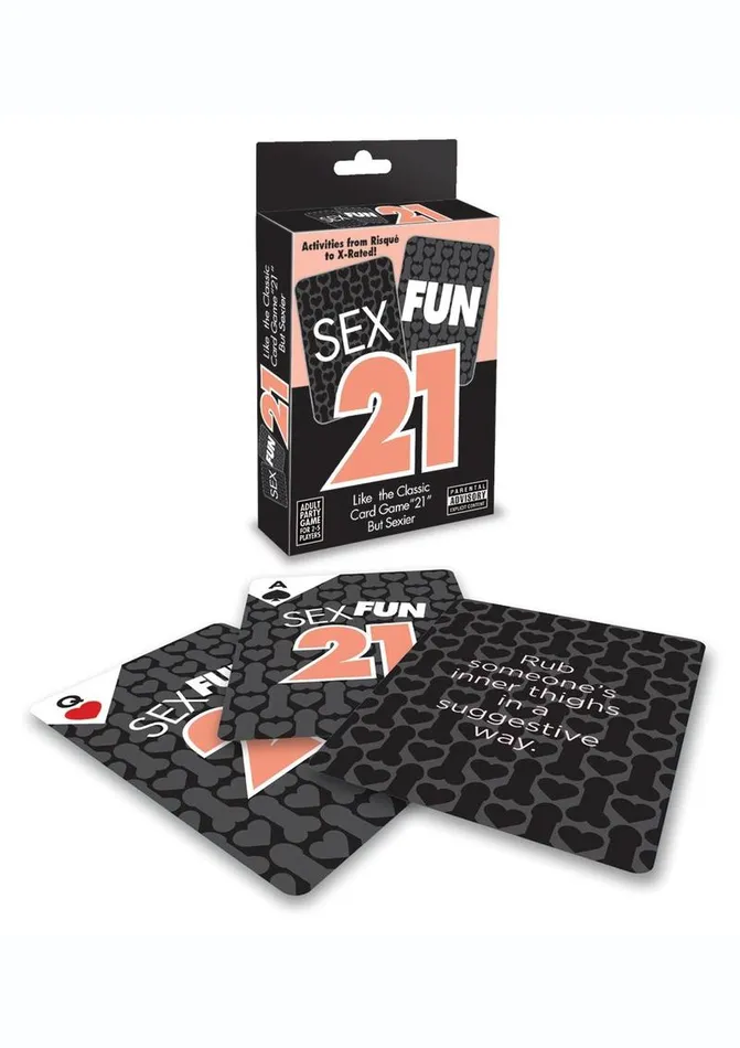 Couples Adult Party and Games Sex Fun 21 Card Game