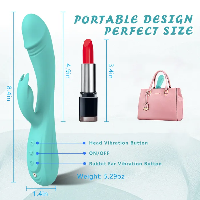 Dildo Vibrator 3in1 Sex Toys for Women,7*7 Vibrators Mode CKSOHOT 8.4'' Silicone Dildos, IPX7 Waterproof Sex Toy, Magnetic Charge Adult Sex Toys & Games Sex Toys for Couples Men Adult Toys | CKSOHOT Couples