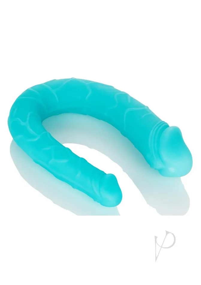 Dildos | California Exotic Novelties, Llc Silicone Double Dong Ac/Dc Dong Teal