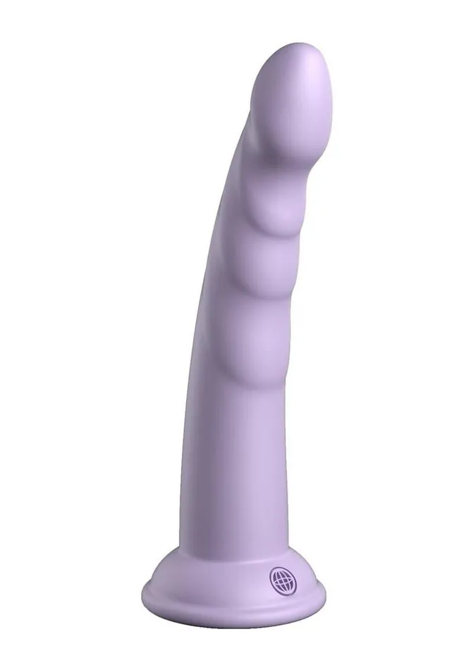 Dildos Dillio Dillio Platinum Slim Seven Silicone Dildo