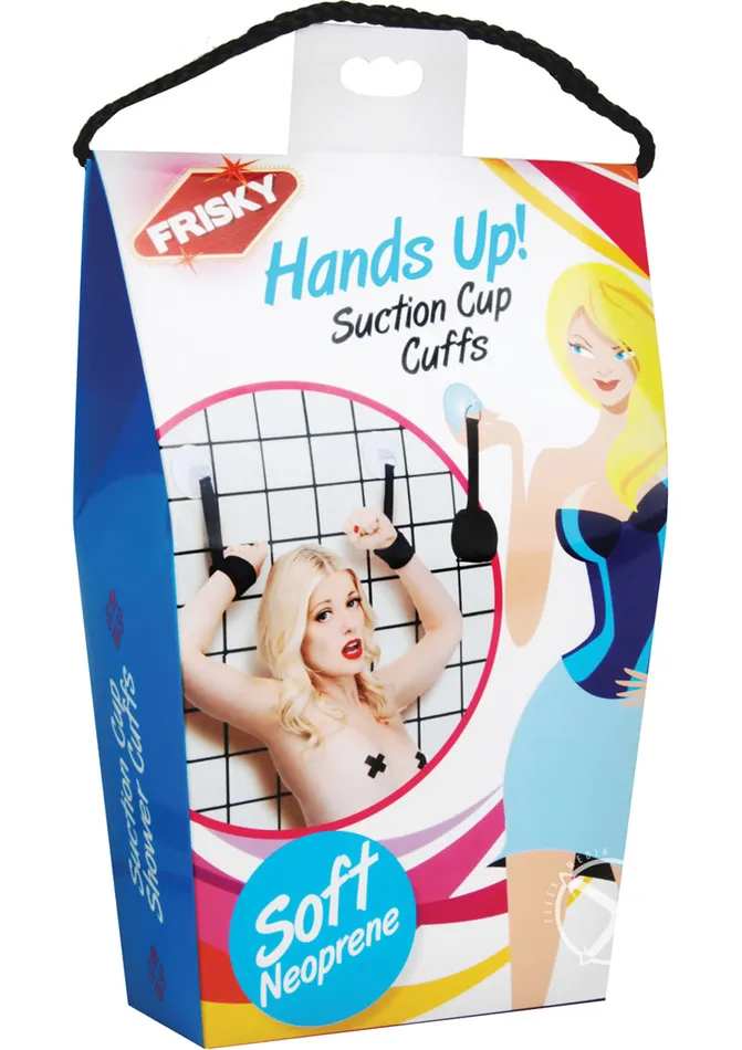 Dildos Frisky Hands Up Suction Cup Cuffs Xr Llc