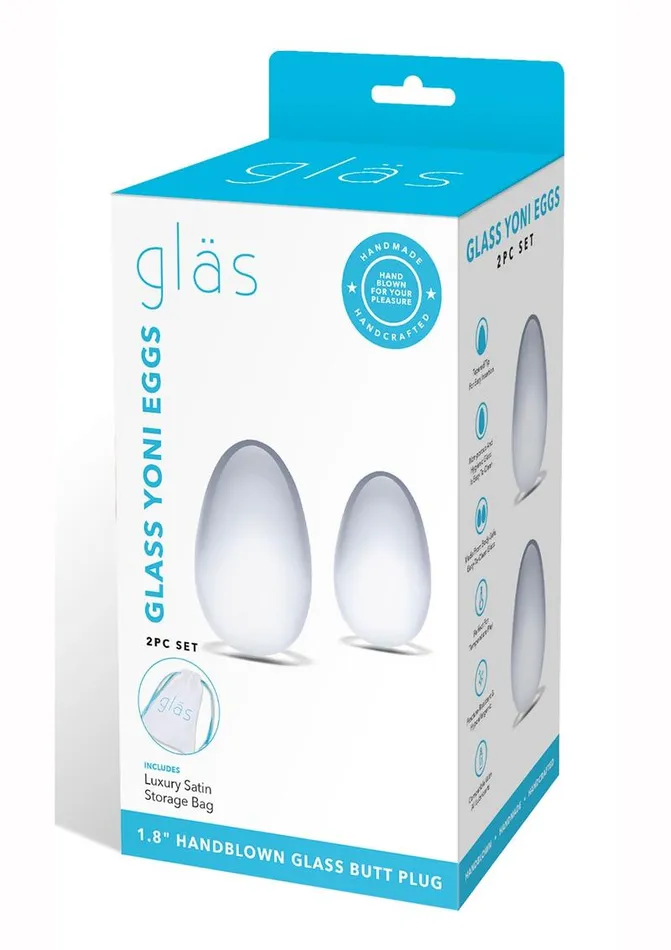 Dildos | Glas Yoni Eggs - Glas