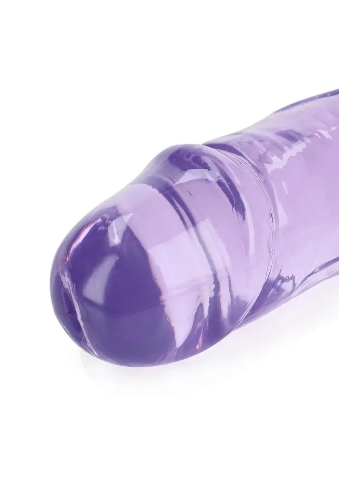 Dildos | Real Rock Realrock Crystal Clear Double Dong