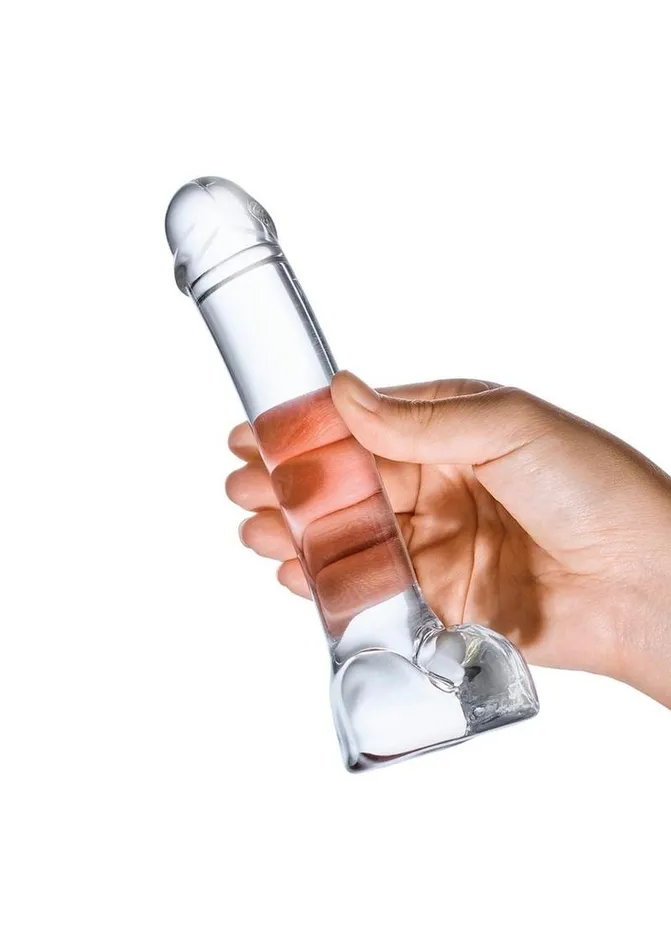 Glas Realistic Curved Glass G-Spot Dildo | Glas Dildos