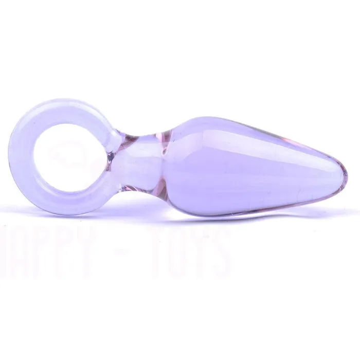 Glass Medium Anal Plug Butt Plug Dildo Ring Beginners Adult Sex Toy Waterproof | Happy-Toys Anal