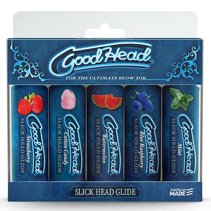 Goodhead Slick Head Glide 5 Pack 1 Fl Oz Doc Johnson Enhancers