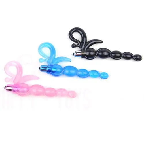 HappyToys Male Sex Toys 70 Vibrating Anal Beads Soft Flexible Anal Dildo Vibrator Sex Toy Waterproof