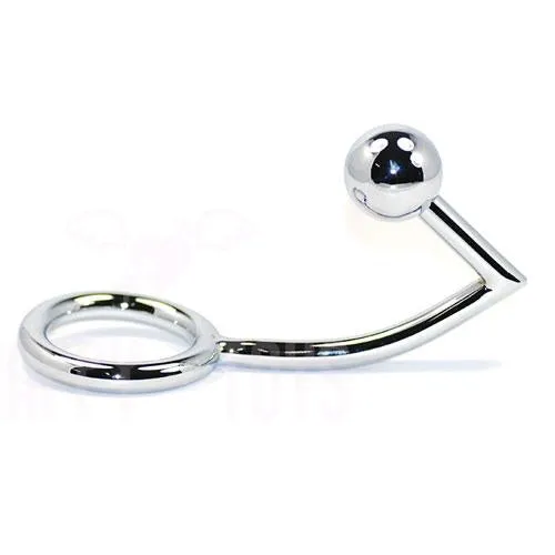 Happy-Toys Male Sex Toys | Cock Penis Metal Steel Anal Butt Hanger Hook Cleek With Ring Adult Sex Toy Gays