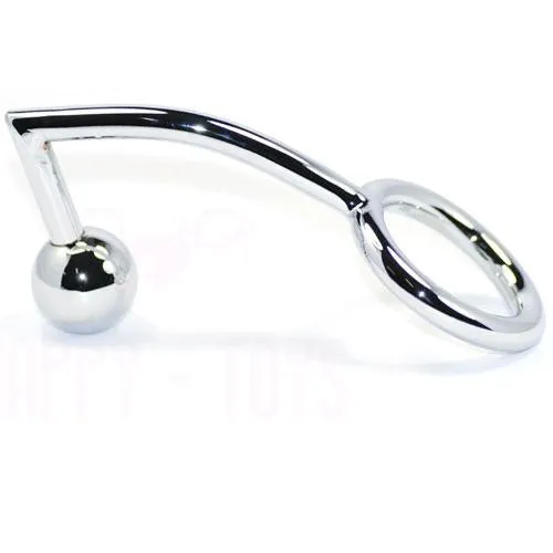 Happy-Toys Male Sex Toys | Cock Penis Metal Steel Anal Butt Hanger Hook Cleek With Ring Adult Sex Toy Gays