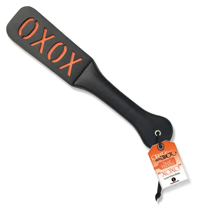 Icon Brands Anal Orange Is the New Black Xoxo Slap Paddle