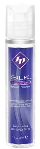 ID Silk Silicone and Water Belned Lubricant 1 Oz | I.D. Lubricants Lubricants