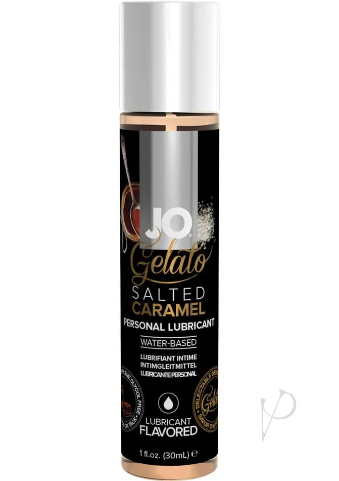 JO Gelato Water Based Flavored Lubricant Salted Caramel System JO Lubricants