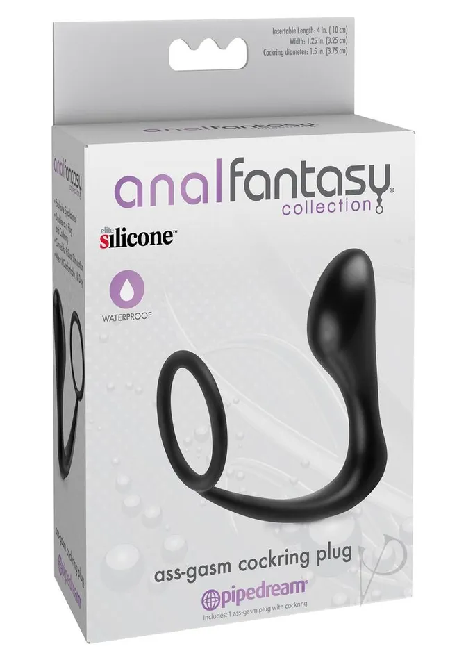 Male Sex Toys | Anal Fantasy Collection Anal Fantasy Collection Ass-Gasm Cock Ring Plug