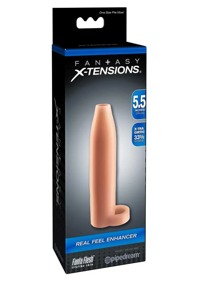 Male Sex Toys | Fantasy X-Tensions Fantasy X-Tensions Real Feel Enhancer Sleeve